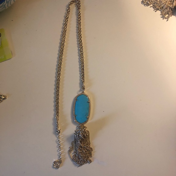 Kendra Scott Rayne Necklace in turquoise - Picture 2 of 4